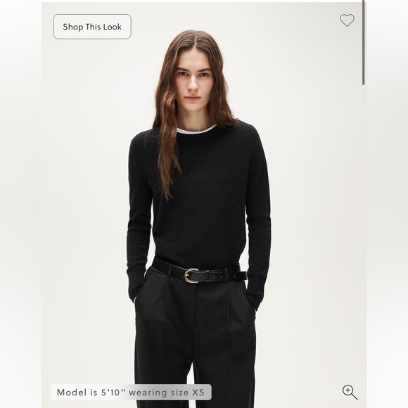 J.Crew Cashmere classic-fit crewneck sweater - Picture 1 of 6